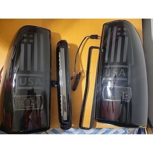 Tail Light + 3rd Brake Lamp for Chevy Silverado 1500 2500 1999-2002, 1500 250...